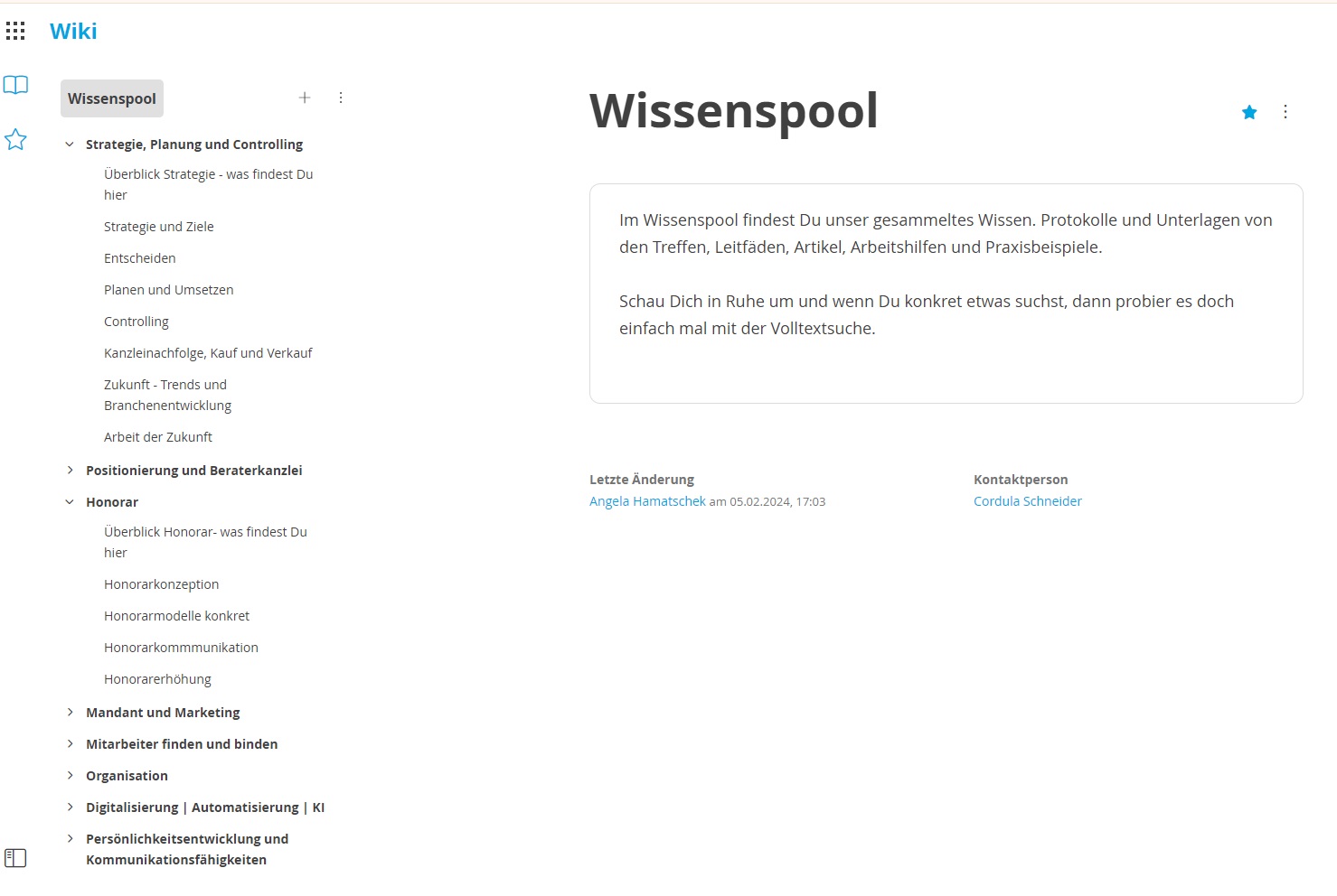 Screenshot Just Wissenspool